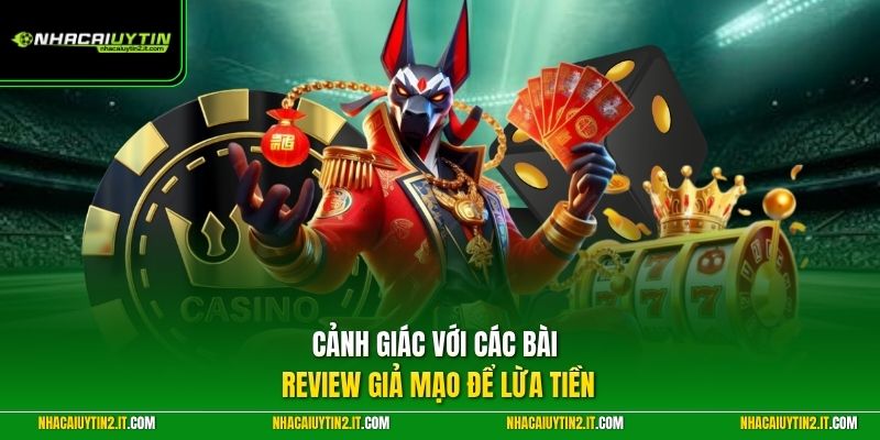 Cảnh giác với các bài review giả mạo để lừa tiền