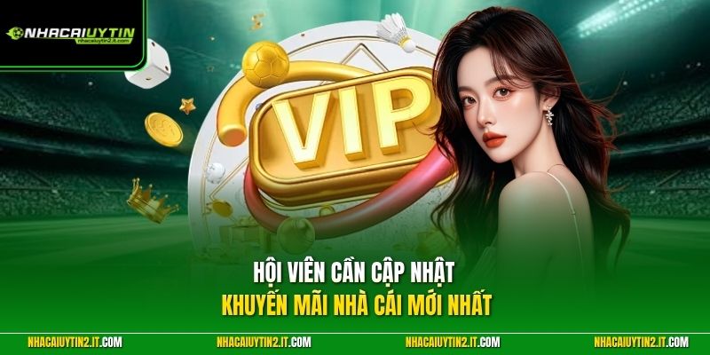 Hội viên cần cập nhật khuyến mãi nhà cái mới nhất