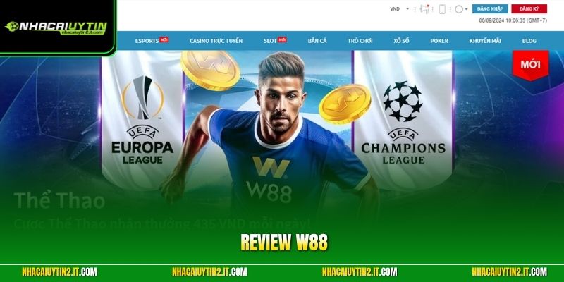 Review W88 - Trải Nghiệm Cá Cược Cực Đỉnh Ở Điểm Đến Uy Tín