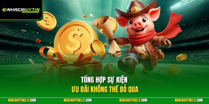Tổng hợp sự kiện ưu đãi không thể bỏ qua
